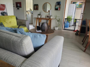 Habitación a 5 min de miraflores, en un depa amplio, todos los servicios, gimnasio y terraza, baño privado